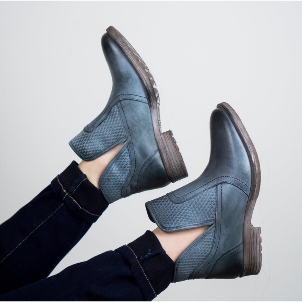 Roan bed stu gossip leather booties boots